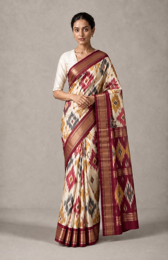 Pochampalli handloom saree