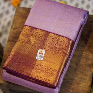 Kanjeevaram Saree – Liliac/Purple