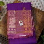 Kanjeevaram Saree – Purple & Mauve