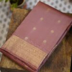 Kanjeevaram Saree – Onion Pink