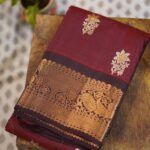 Kanjeevaram Saree – Maroon/Brown
