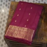 Kanjeevaram Saree – Onion Pink
