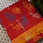 Madhavaram Saree – Red
