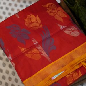 Madhavaram Saree – Red