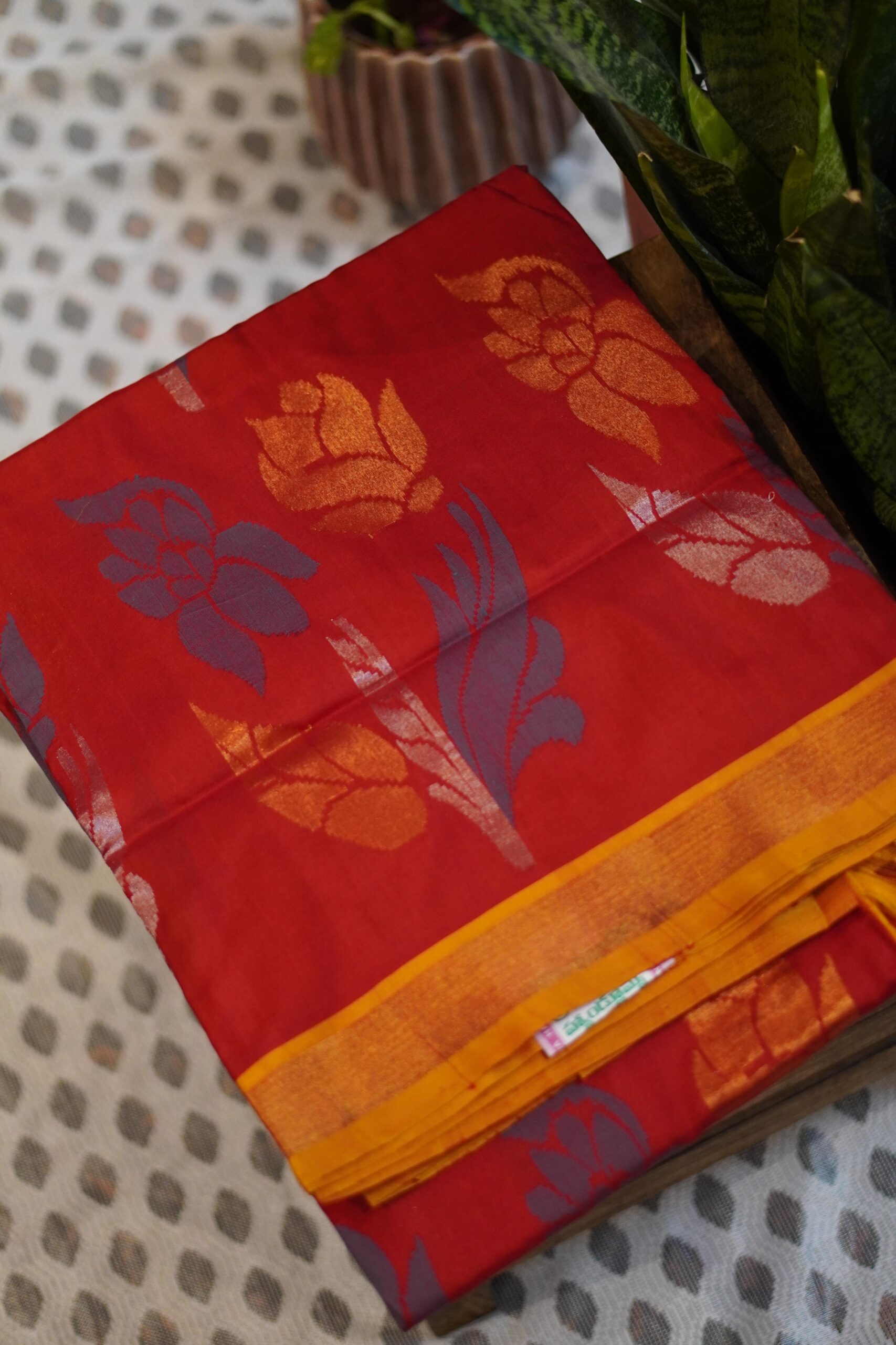Madhavaram Saree – Red